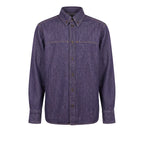 Purple Cotton Men's Jacket
