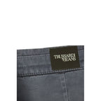Blue Cotton Men Pant