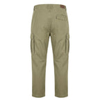 Green Cotton Men Pants