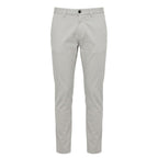 Grey Cotton Men Pants