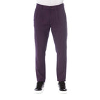 Red Cotton Men's Pant