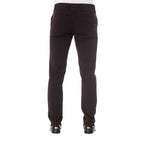 Brown Cotton Men Trouser