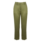 Green Viscose Women Pants