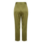 Green Viscose Women Pants