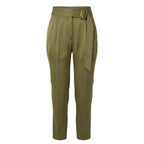 Green Viscose Women Pants