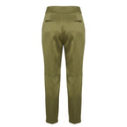 Green Viscose Women Pants