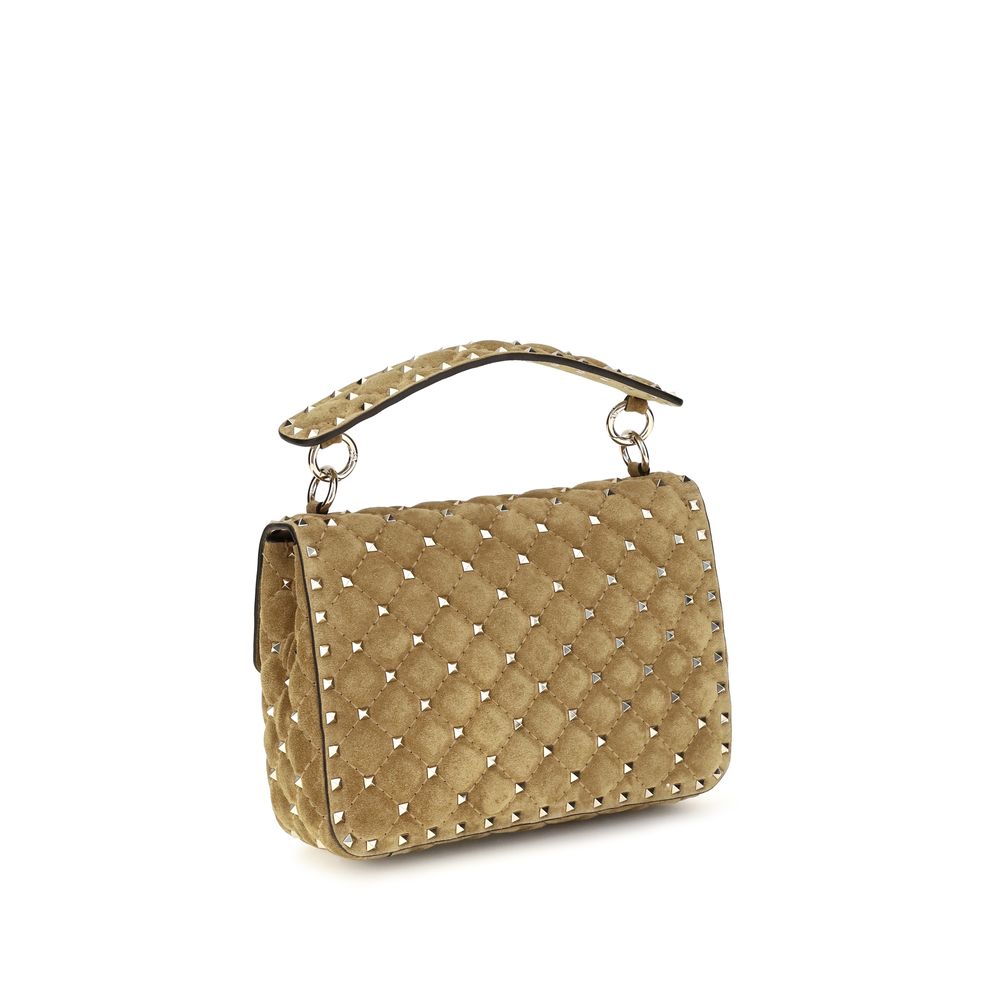 Beige Calf Leather Bos Taurus Shoulder Bag