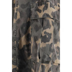 Multicolor Cotton Cargo Shorts