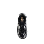 Black Fabric Athletic Sneakers