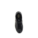 Black Calf Leather Bos Taurus Sneakers