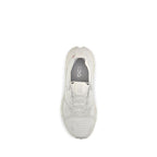Beige Fabric Athletic Sneakers