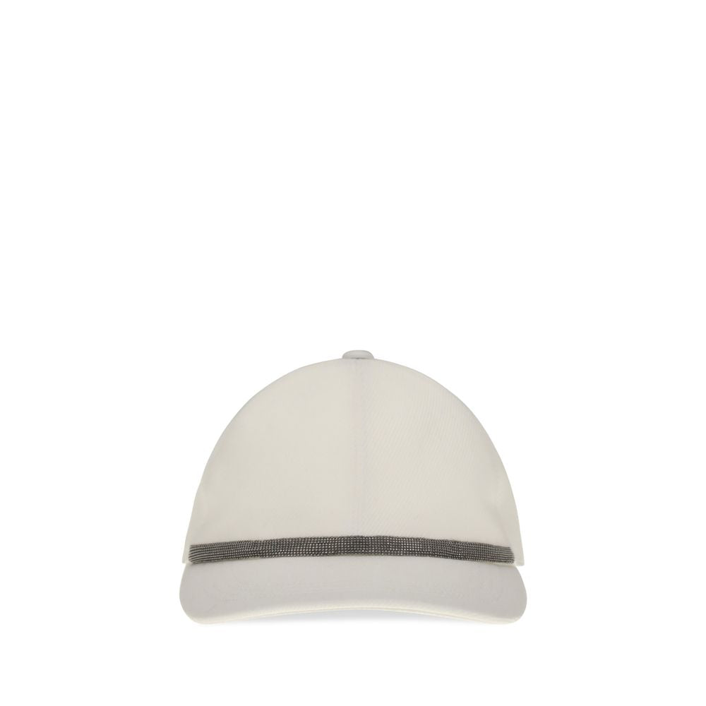 White Cotton Cap (Baseball Hat)