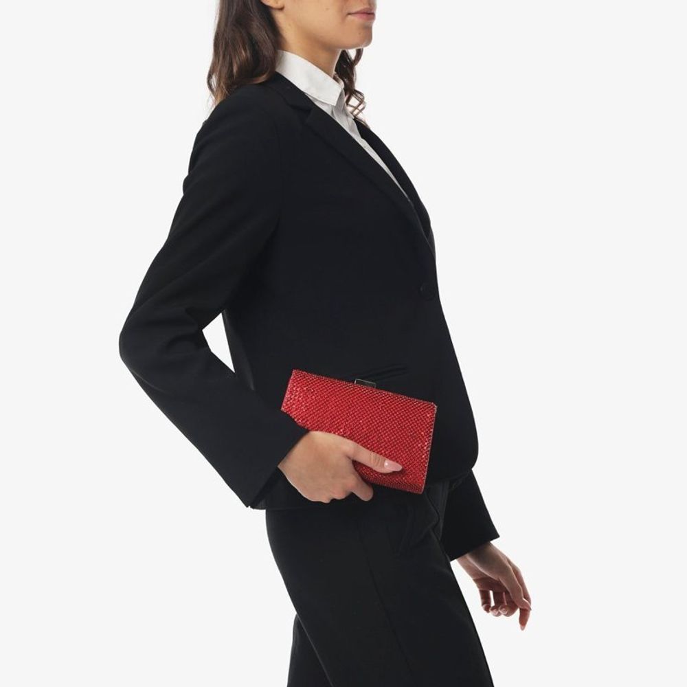 Multicolor Polyester Crossbody Bag