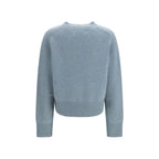 Blue Cashmere Sweatshirt