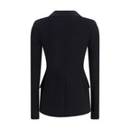 Black Wool Oves Aries Full-Length Jacket