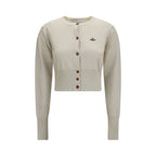 White Cotton Cardigan