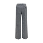 Gray Wool Oves Aries Dress Pants
