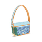 Multicolor Rayon Shoulder Bag