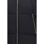 Black Nylon Full-Length Jacket