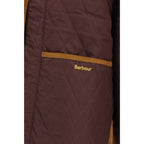 Bordeaux Polyester Full-Length Jacket