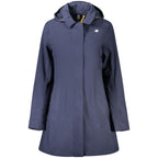 Blue Polyester Womens Jacket