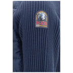 Blue Polyamide Full-Length Jacket