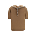 Brown Cashmere Sweatshirt