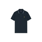 Blue Cotton Polo Shirt