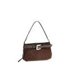 Brown Lamb Ovis Aries Shoulder Bag
