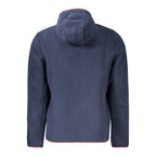 Blue Polyester Men's Sweatshirt