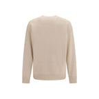 Beige Cashmere Sweatshirt