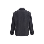 Gray Linen Dress Shirt
