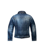 Blue Cotton Men's Denim Jacket