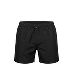 Black Polyester Men's Swim Short