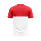 White Polyester Men T-Shirt