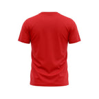 Red Cotton Men T-Shirt