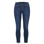 Blue Cotton Women's Jeans