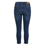 Blue Cotton Women's Jeans