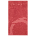 Red Cotton Men Swim Towel