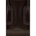 Brown Calf Leather Bos Taurus Handbag