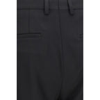 Black Wool Oves Aries Two-Piece Suit