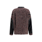 Multicolor Wool Oves Aries Full-Length Jacket