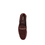 Bordeaux Calf Leather Bos Taurus Slip-On Loafers