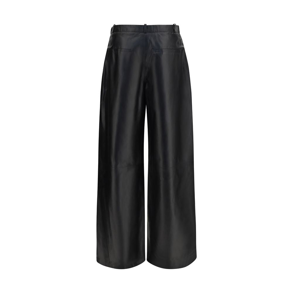 Black Leather Pants