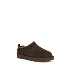 Brown Suede Leather Mules
