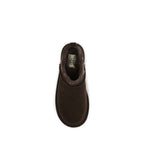Brown Suede Leather Mules