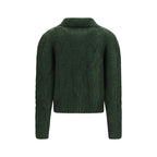 Bicolor Cashmere Cardigan