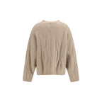 Beige Cashmere Sweater