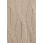 Beige Cashmere Sweater