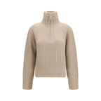 Beige Cashmere Sweater